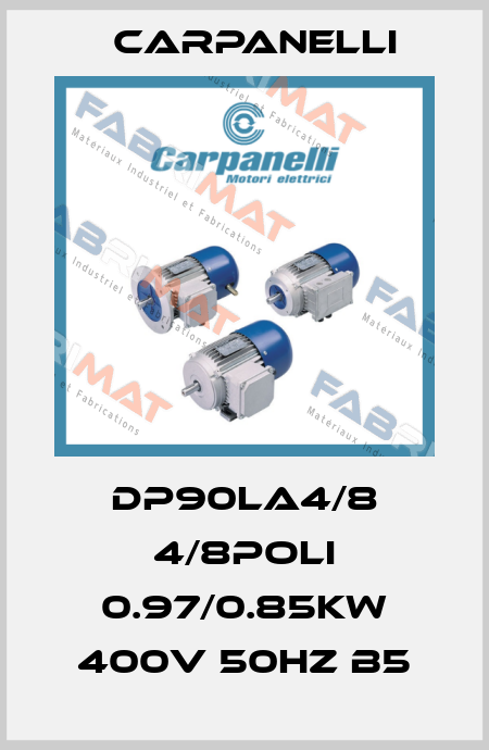 DP90La4/8 4/8Poli 0.97/0.85Kw 400V 50Hz B5 Carpanelli