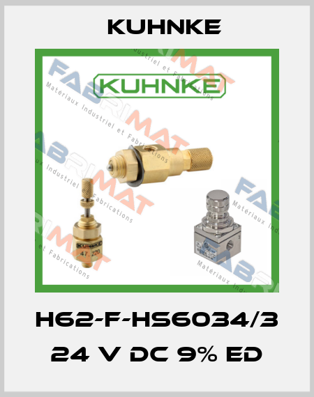 H62-F-HS6034/3 24 V DC 9% ED Kuhnke