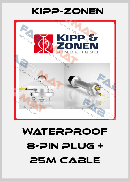 Waterproof 8-pin plug + 25m cable Kipp-Zonen