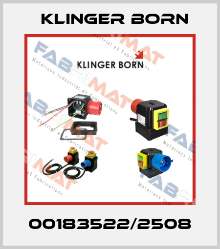 00183522/2508 Klinger Born