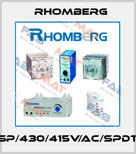 SP/430/415v/AC/SPDT Rhomberg