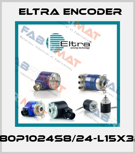 EH80P1024S8/24-L15X3PR Eltra Encoder