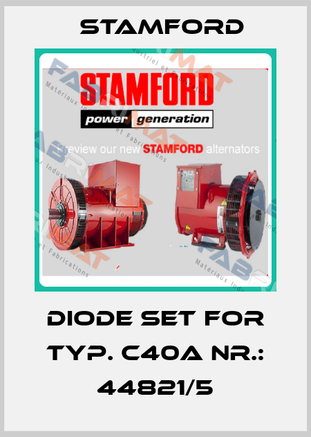diode set for Typ. C40A Nr.: 44821/5 Stamford