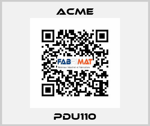PDU110 Acme