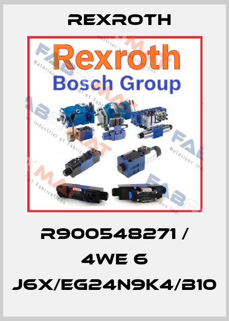 R900548271 / 4WE 6 J6X/EG24N9K4/B10 Rexroth