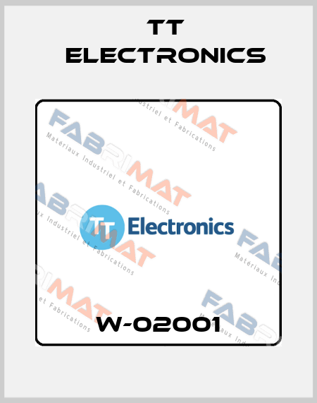 W-02001 TT Electronics