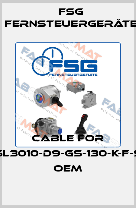 cable for SL3010-D9-GS-130-K-F-S OEM FSG Fernsteuergeräte