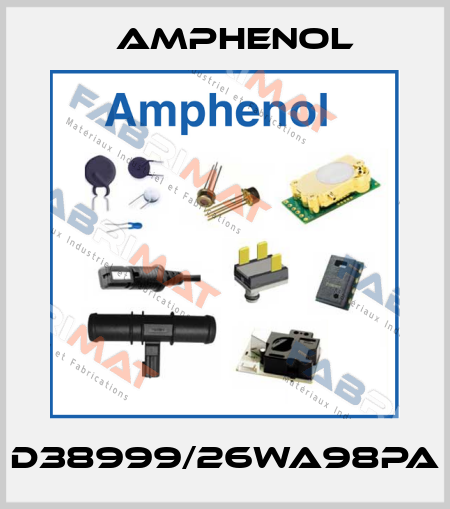 D38999/26WA98PA Amphenol