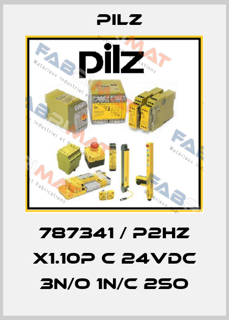 787341 / P2HZ X1.10P C 24VDC 3n/o 1n/c 2so Pilz