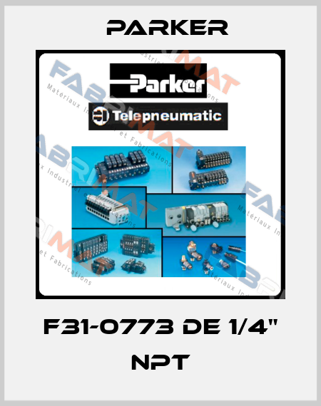 F31-0773 DE 1/4" NPT Parker