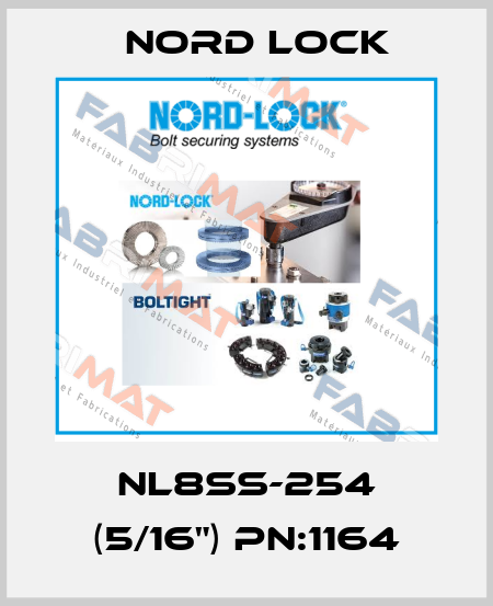 NL8ss-254 (5/16") PN:1164 Nord Lock