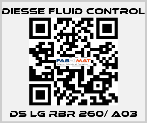 DS LG RBR 260/ A03 DIESSE Fluid Control