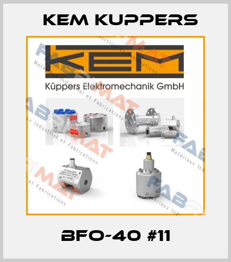 BFO-40 #11 Kem Kuppers