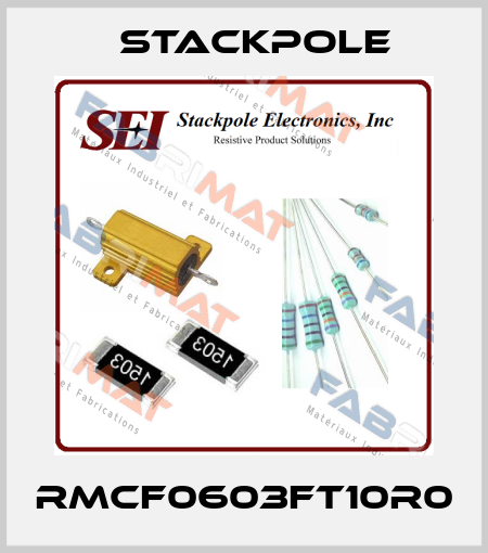 RMCF0603FT10R0 STACKPOLE
