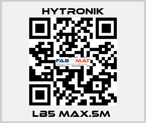  LB5 MAX.5M  HYTRONIK