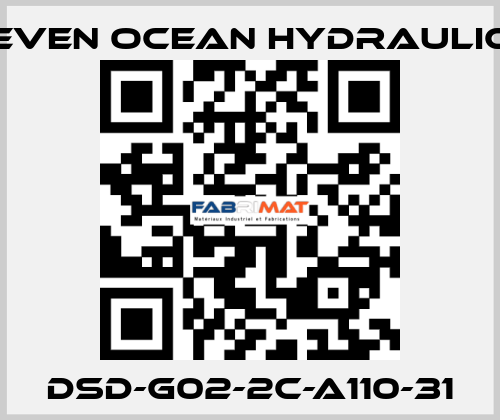DSD-G02-2C-A110-31 Seven Ocean Hydraulics