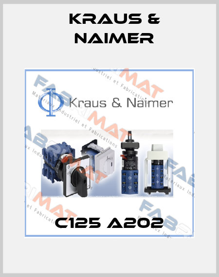 C125 A202 Kraus & Naimer