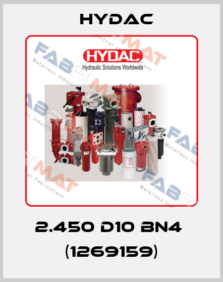2.450 D10 BN4  (1269159) Hydac