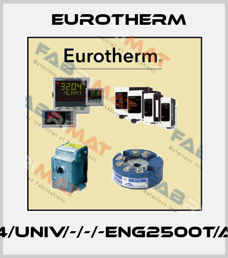 TC/MVPC2500M/AI4/UNIV/-/-/-ENG2500T/AI4/TC/-/-/-NONE/ENG Eurotherm