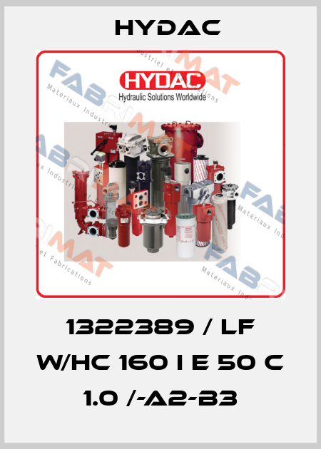 1322389 / LF W/HC 160 I E 50 C 1.0 /-A2-B3 Hydac
