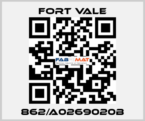 862/A0269020B Fort Vale