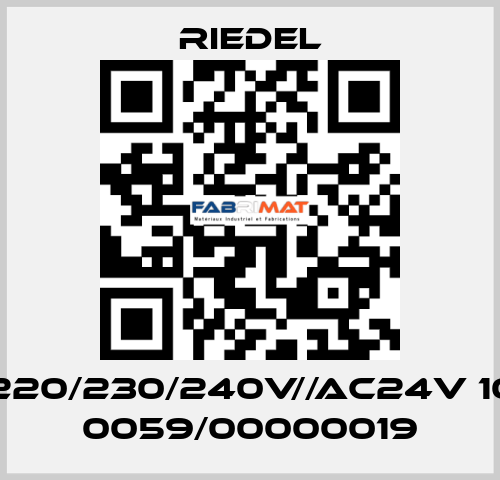 AC220/230/240V//AC24V 10A / 0059/00000019 Riedel