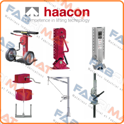 Trailer landing gear max 60 t haacon