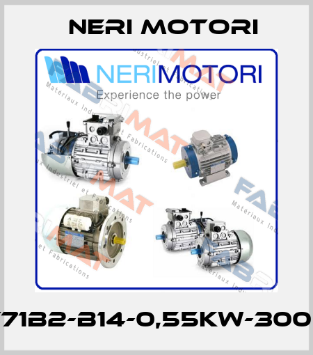 T71B2-B14-0,55kW-3000 Neri Motori
