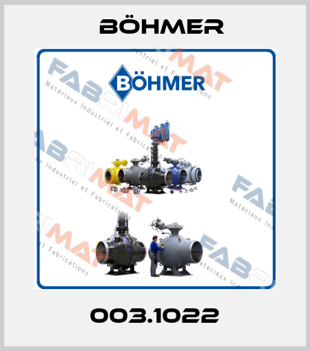 003.1022 Böhmer