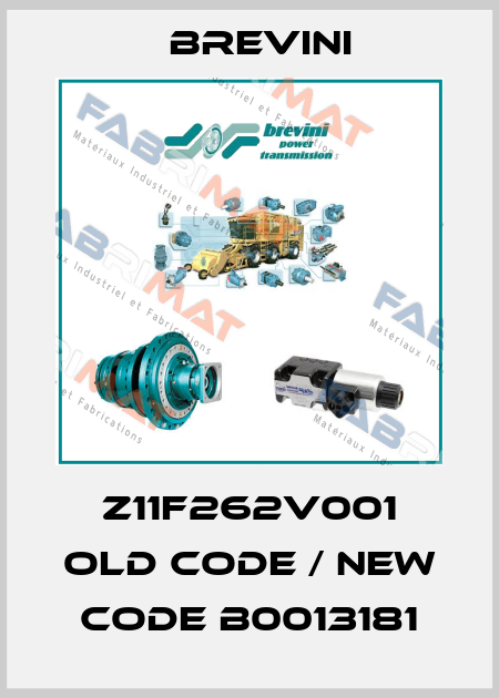 Z11F262V001 old code / new code B0013181 Brevini