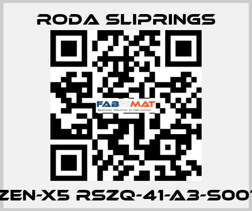 ZEN-X5 RSZQ-41-A3-S001 Roda Sliprings
