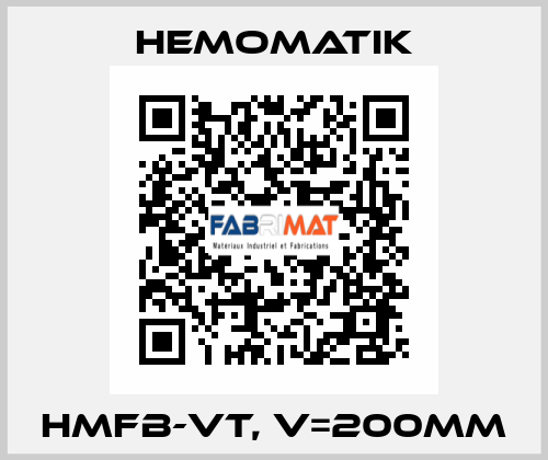 HMFB-VT, V=200mm Hemomatik