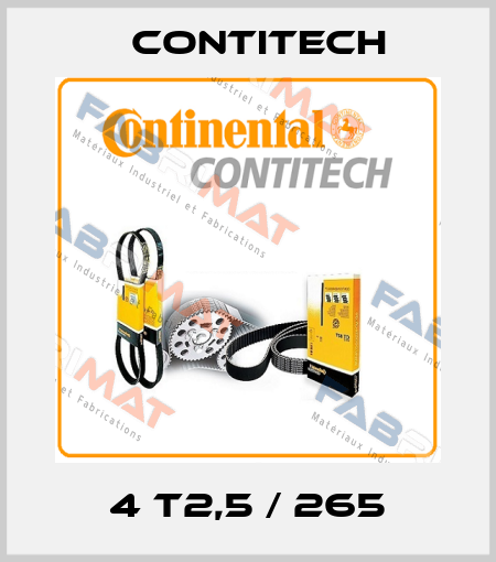4 T2,5 / 265 Contitech