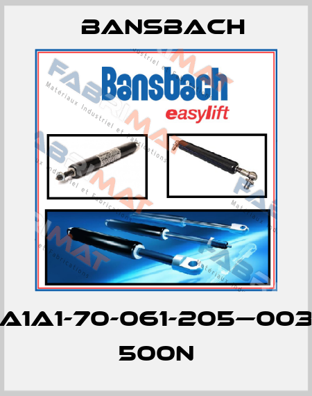 A1A1-70-061-205—003 500N Bansbach