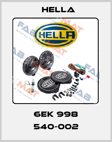 6EK 998 540-002 Hella