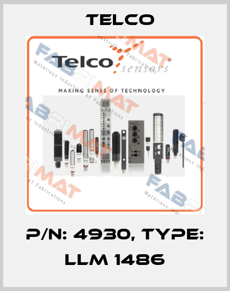 p/n: 4930, Type: LLM 1486 Telco