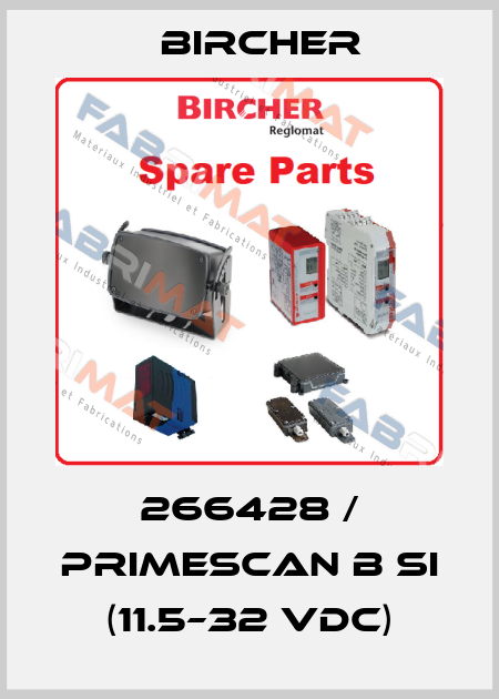 266428 / PrimeScan B si (11.5–32 VDC) Bircher