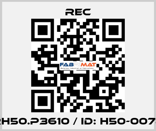 RH50.P3610 / ID: H50-0078 REC