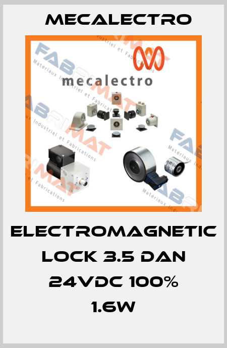 Electromagnetic lock 3.5 daN 24VDC 100% 1.6W Mecalectro