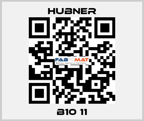  B10 11 HUBNER