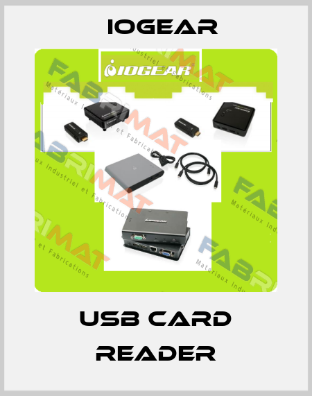 USB CARD READER Iogear