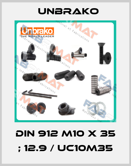 DIN 912 M10 x 35 ; 12.9 / UC10M35 Unbrako