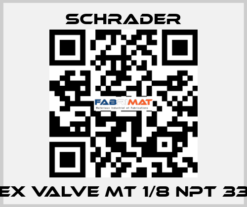 EX VALVE MT 1/8 NPT 33 Schrader