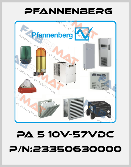 PA 5 10V-57VDC P/N:23350630000 Pfannenberg