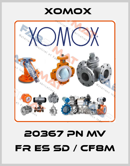 20367 PN MV FR ES SD / CF8M Xomox
