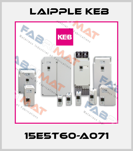 15E5T60-A071 LAIPPLE KEB