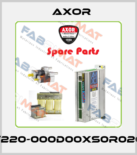 SSAX55M40/220-000D00XS0R020-SC000R1XX AXOR