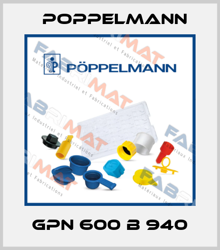 GPN 600 B 940 Poppelmann