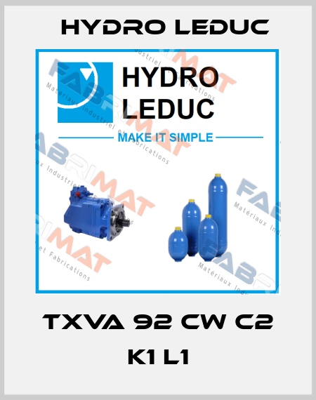 TXVA 92 CW C2 K1 L1 Hydro Leduc