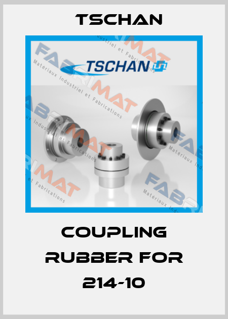 coupling rubber for 214-10 Tschan